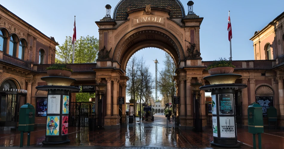Hoteles cercanos a los Jardines de Tivoli en Copenhague. Alójate cerca de la magia.