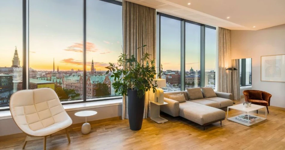 Estancias de lujo. Mejores hoteles cerca de los Jardines de Tivoli, Copenhague.